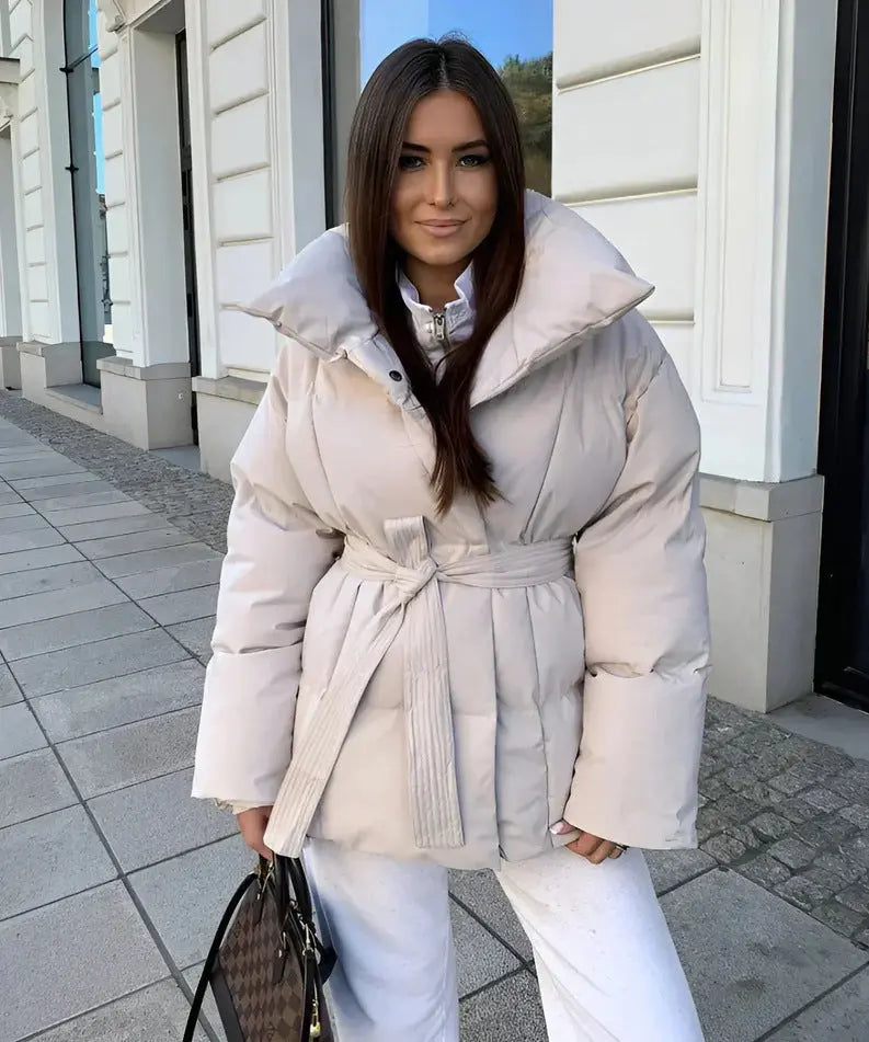 Manteau couleur unie 